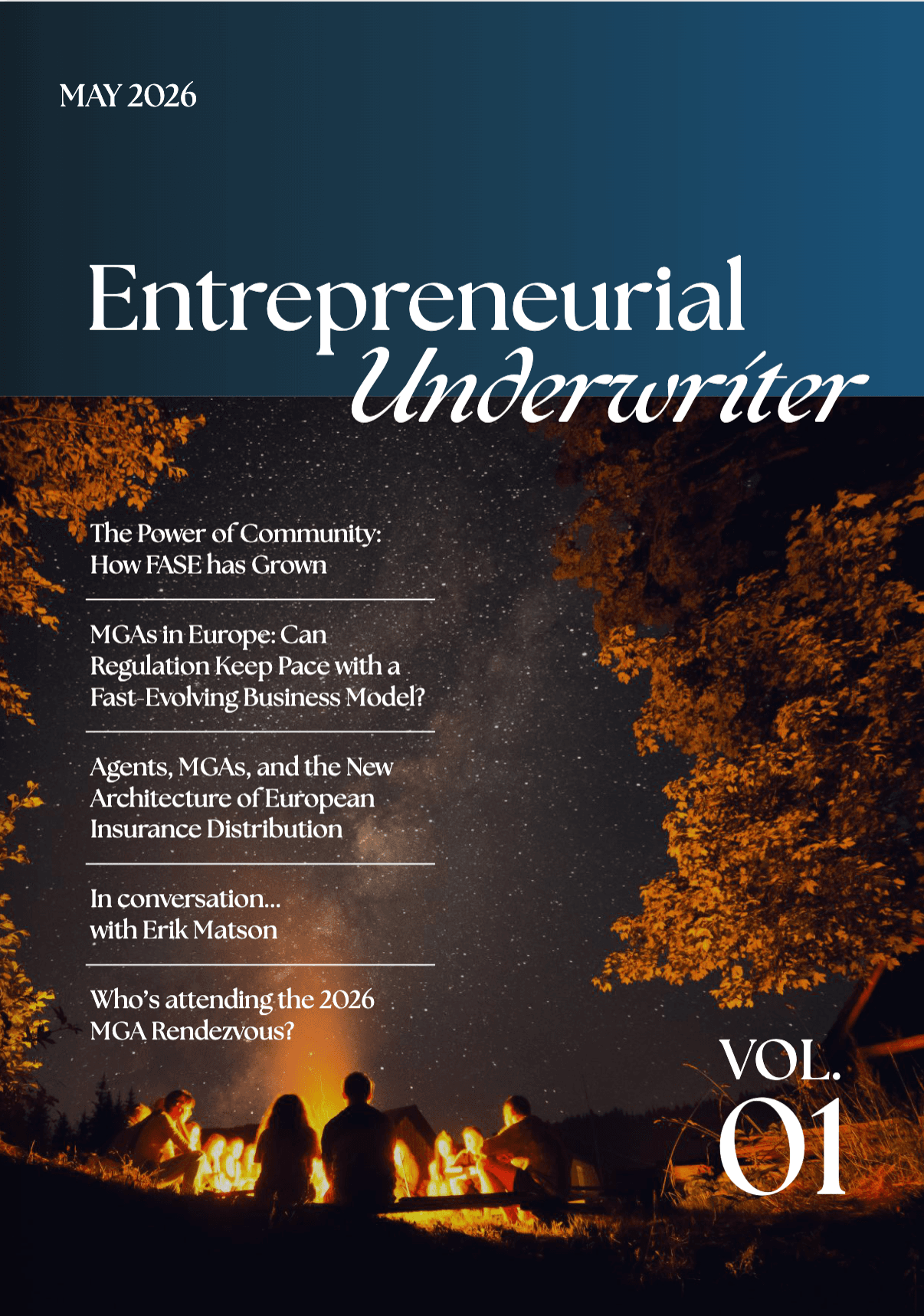 Entrepreneurial underwriting insights